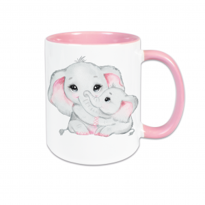 Tasse elefant beste mama tasse farbig
