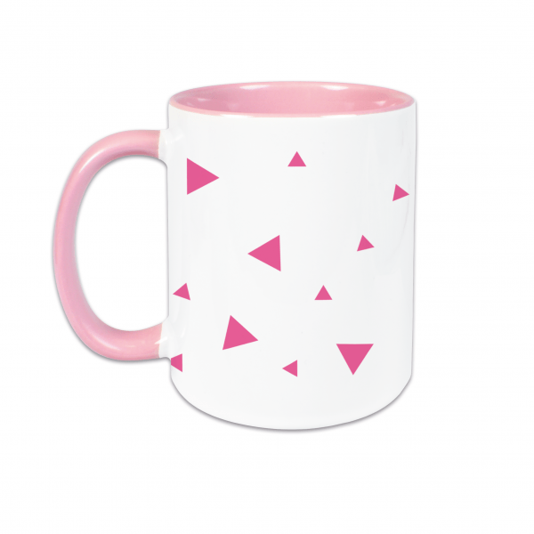 flamingo tasse farbig rosa hinten