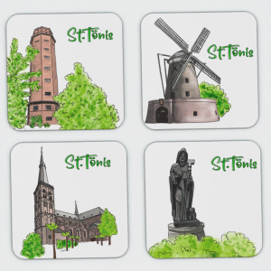 st tönis untersetzer set