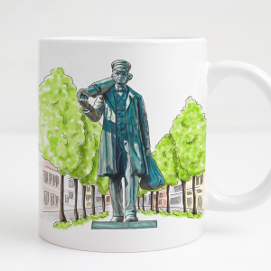 Tasse Seidenweber Krefeld Tasse Krefeld hinten