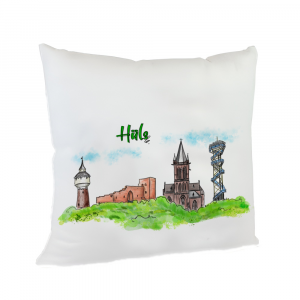 Hüls Skyline Kissen Bunt