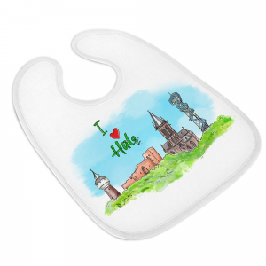 i love hüls babylätzchen