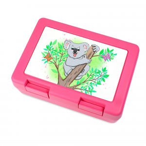 Koala Brotdose Pink