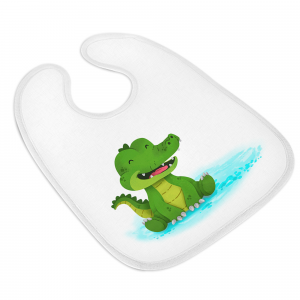 krokodil babylätzchen