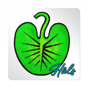 Mummelblatt Magnet Blau