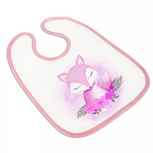 Reh Babylätzchen Rosa