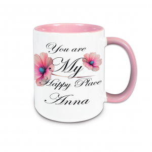 Tasse Personalisierte Tasse Happy Place