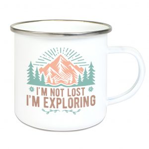 Emailletasse Exploring